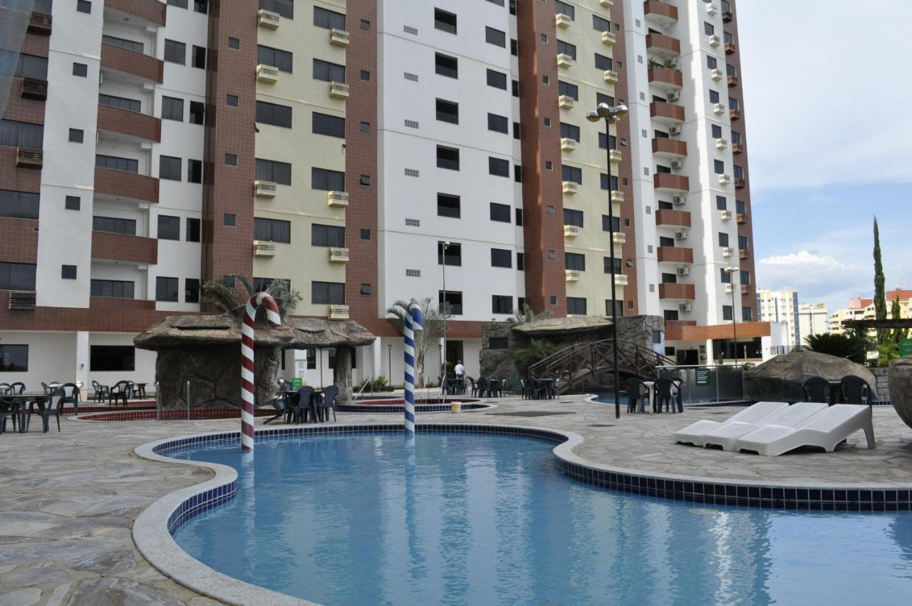 Apartamento Golden Dolphin Supreme - Achei Ferias Apartman Caldas Novas Kültér fotó